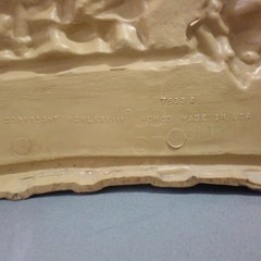 1978 Vtg Homco Fruit Basket Wall Plaque #7533A USA