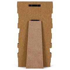 Nuestra Familia, Our Family Rustic Stacked Pallet 5 x 10 Wood Desktop Plaque