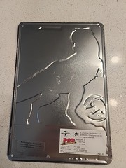 T-Rex Heavyweight Champ Universal Studios 12×8 Metal Wall Art Sign Jurrasic Park
