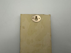 Vintage 2005 Kate McRostie 3-D Riesling Wine Wall Plaque 9 5/8”x 3 1/4”