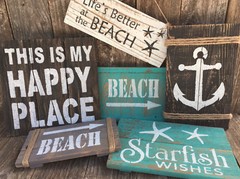 THIS IS THE GOOD LIFE Sign Cabin Beach Lake House Rustic Wood Decor Handmade 12″
