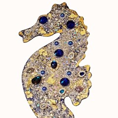 Handmade Seahorse Wall Decor, Nautical Decor, Beachy Decor