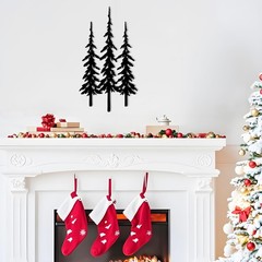 DICYWUDI Black Metal Tree Wall Decor, Cabin Decor, Tree Decor, Rustic Wall De…