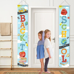 Back to School Banner Decoration,Welcome Back to School Porch Sign First Day of