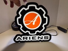 Ariens Snow Blower/Lawn Mower LED Lighted Sign – Garage, Shop, Man Cave Decor