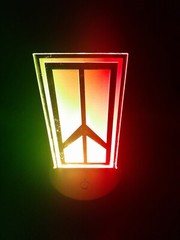 Edge Lit Tabletop Sign, Multi-Colored LED, Desk Lamp, Night Light Oldsmobile