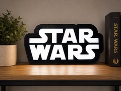 Start Wars Lightbox Mancave Movie Sign