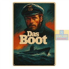 Das Boot (1981) Movie Metal Poster -Collectable Sign- Size:20x30cm