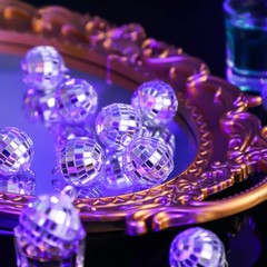 20 Pcs Disco Balls Decorations Assorted Size Party Decor Disco Ball Ornaments…