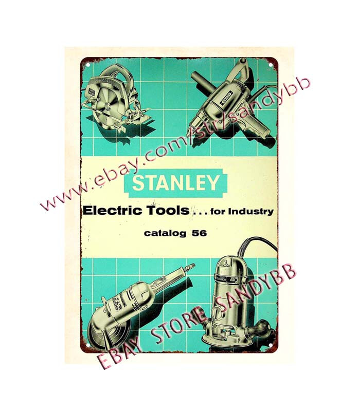 handyman woodworking hardware workshop tradesman tool mancave metal tin sign