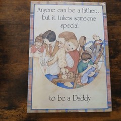 VTG Wall Decor Fathers Fatherhood “It Takes Someone Special to be a Daddy”