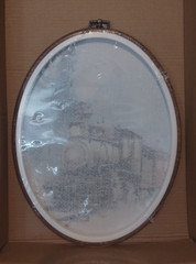 Train Sign Classic Art style Sealed New in Plastic Decor for the house Night tim