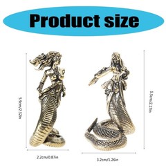 Medusas Statue Medusas Gorgon Figurines Sculptures Desktop Ornament Home Decors