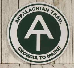 Appalachian Trail Tin Sign Metal Hiking Hiker Trailhead Replica Man Cave Garage