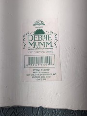 Debbie Mumm Spotted Cat Plaque Garden wall art Stepping Stone Rare Sakura Ohio