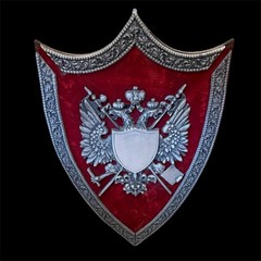 Vintage Wood Metal Medieval Knight Shield Crest Wall Coat of Arms 33″ H x 21″ W