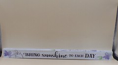 Bring Sunshine To Each Day Wood Block 18″ x 1.5″ x .75″ Ganz
