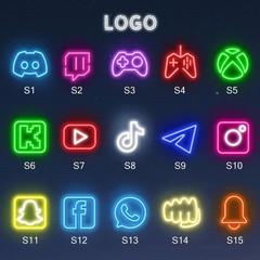 Custom Social Media Sign Personalized Gamer Tag Username Sign Business Art Decor