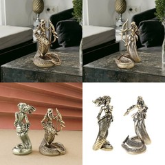 Medusas Statue Medusas Gorgon Figurines Sculptures Desktop Ornament Home Decors