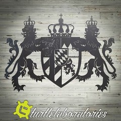 Bavarian Coat of Arms Metal Wall Art Hanging Home Decor