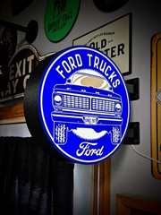 Ford Trucks LED Light Box | USB Powered Garage Sign | RGB Option