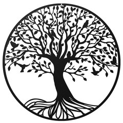 Tree of Life Metal Wall Art 11.8 Inch Wall Hanging Family Tree Wall Decor Han…