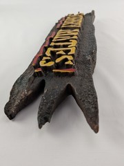 Sorry Mates Pirate Bar Sign Rustic Hand Painted Wood Wall Decor 20in